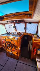 a view of the inside of a boat at PIAM - Boat House in Faro