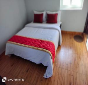 Voodi või voodid majutusasutuse JK - 4 BHK Villa toas