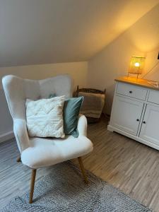 Area soggiorno di Nordic Charme by B&B