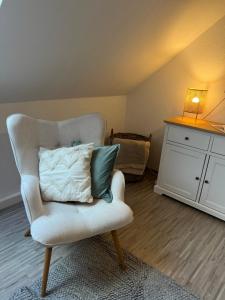 Area soggiorno di Nordic Charme by B&B