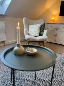 Area soggiorno di Nordic Charme by B&B