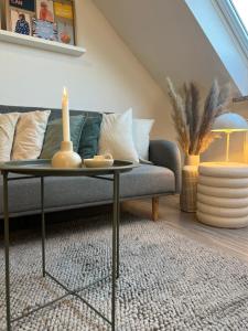 Area soggiorno di Nordic Charme by B&B