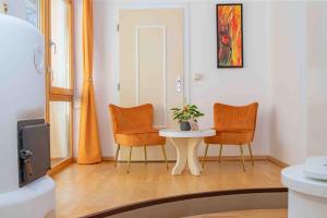 Posezení v ubytování Obstbauernhof Fohlenhof