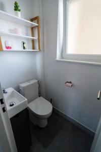Koupelna v ubytování Agréable et Spacieux Appartement lumineux T4 ALSACE + 16 fotografií