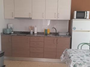 Kuchyňa alebo kuchynka v ubytovaní Apartamentos Vista