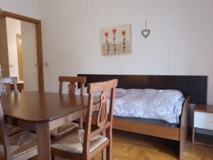 Postel nebo postele na pokoji v ubytování Cjase Paola