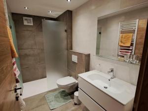Koupelna v ubytování Apartment Fichte by Interhome