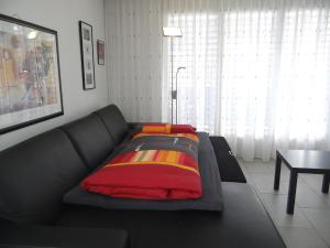Postel nebo postele na pokoji v ubytování Apartment Dorfstrasse 53c by Interhome
