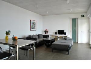 En eller flere senge i et værelse på Villa Ermita