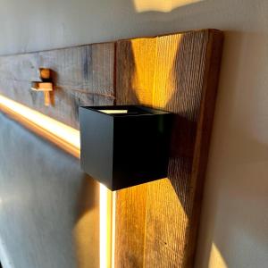 a black object on the corner of a wall at Rifugio Caltena in Fiera di Primiero +70 photos