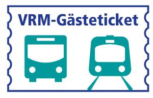 a logo for a tram gazebo with two trains at Haus Übernachtenswert Cochem Mosel in Cochem
