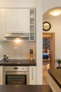 Kuchyň nebo kuchyňský kout v ubytování Apartment Dubrovnik Euphoria