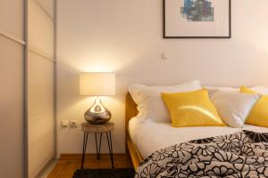 Postel nebo postele na pokoji v ubytování Apartment Dubrovnik Euphoria