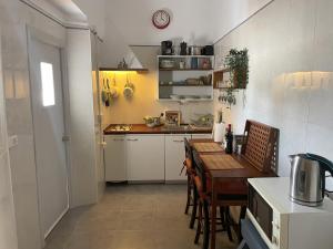 Η κουζίνα ή μικρή κουζίνα στο Artistic and spacious apartment