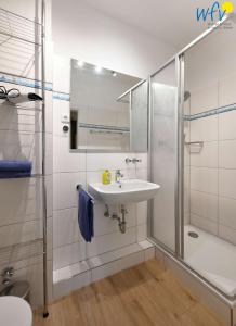 Koupelna v ubytování Villa Alexandra - Ferienwohnung 27