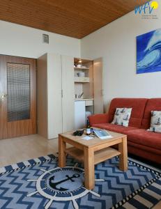 Kuchyň nebo kuchyňský kout v ubytování Villa Alexandra - Ferienwohnung 25 + 14 fotografií