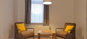 Posezení v ubytování Ferienhaus Pauls Ferienhaus Pauls, Whg 08 + 1 fotografie