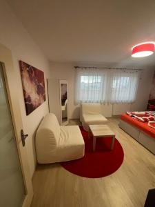 Posezení v ubytování Apartmán U VINAŘSTVÍ v RD novostavba v Suchohrdly u Znojma