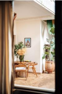 Posezení v ubytování Riad Deha & Spa