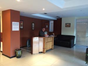 Lobbyen eller receptionen på Departamento a 1 cuadra de calle Aristides