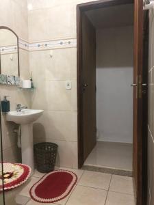 Phòng tắm tại Cantinho da Cida