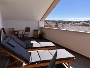 Balkón nebo terasa v ubytování Apartment Oscar