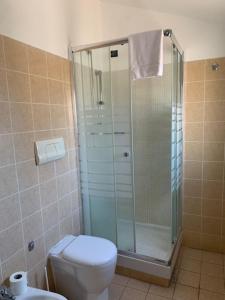 Koupelna v ubytování Santuzza Art Hotel Catania