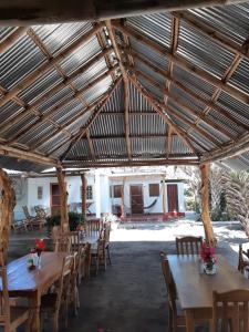 Reštaurácia alebo iné gastronomické zariadenie v ubytovaní Playa Casa Nohelia