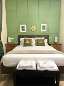 Posteľ alebo postele v izbe v ubytovaní Serenity B&B