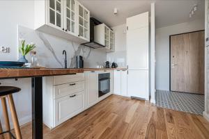 Kuchyňa alebo kuchynka v ubytovaní Apartament Morski