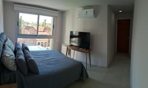 Et tv og/eller underholdning på Apartaments Deluxe Luxury