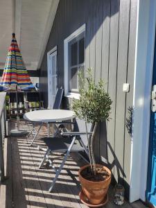 Balkón nebo terasa v ubytování graublau