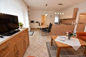 TV/Unterhaltungsangebot in der Unterkunft Haus "Luv und Lee" Appartement LEE02