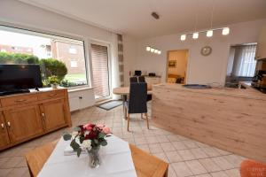 TV/Unterhaltungsangebot in der Unterkunft Haus "Luv und Lee" Appartement LEE02