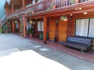 Hoone, kus korterhotell asub