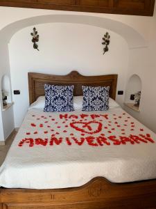 Posteľ alebo postele v izbe v ubytovaní Anna Apartment
