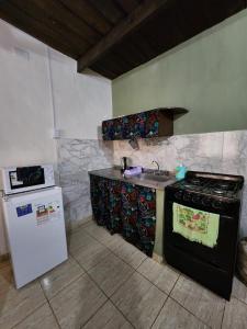 Een keuken of kitchenette bij La Vivi