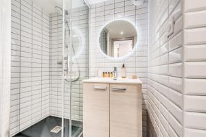 Kúpeľňa v ubytovaní Résidence Palafour - Studio pour 4 Personnes 944