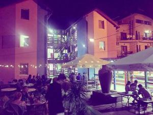 Εστιατόριο ή άλλο μέρος για φαγητό στο Hostel Flamingo Costinesti