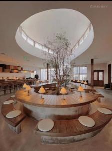 Restaurace v ubytování Sahe Hotel Shanghai World Expo