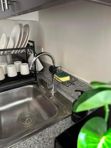 Kuchyň nebo kuchyňský kout v ubytování 2BR Kasara Residences - near C5, Pasig, Ortigas, Taguig