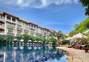 Bazén v ubytování Sokha Angkor Resort nebo v jeho okolí
