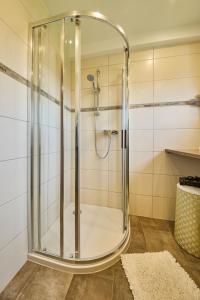 Koupelna v ubytování Miller Appartements