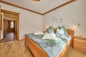 Postel nebo postele na pokoji v ubytování Miller Appartements