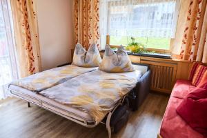 Postel nebo postele na pokoji v ubytování Miller Appartements