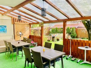 Posezení v ubytování Villa Lux