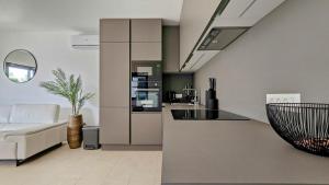 Kuchyň nebo kuchyňský kout v ubytování Casa Lavanda