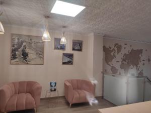 Posezení v ubytování Hostal Garamar