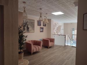 Posezení v ubytování Hostal Garamar