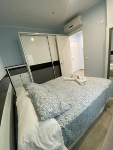 Posteľ alebo postele v izbe v ubytovaní Un sueño en Palamos